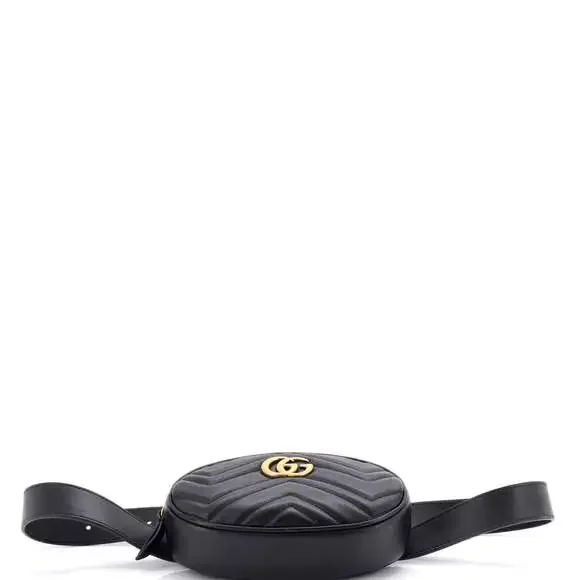 Gucci Gg Marmont Belt Bag Matelasse #224666G81B - Picture 4 of 6